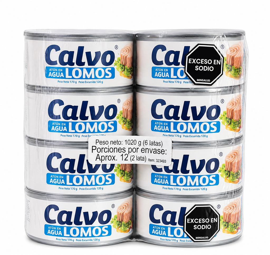 CALVO - Atun En Agua Lomos