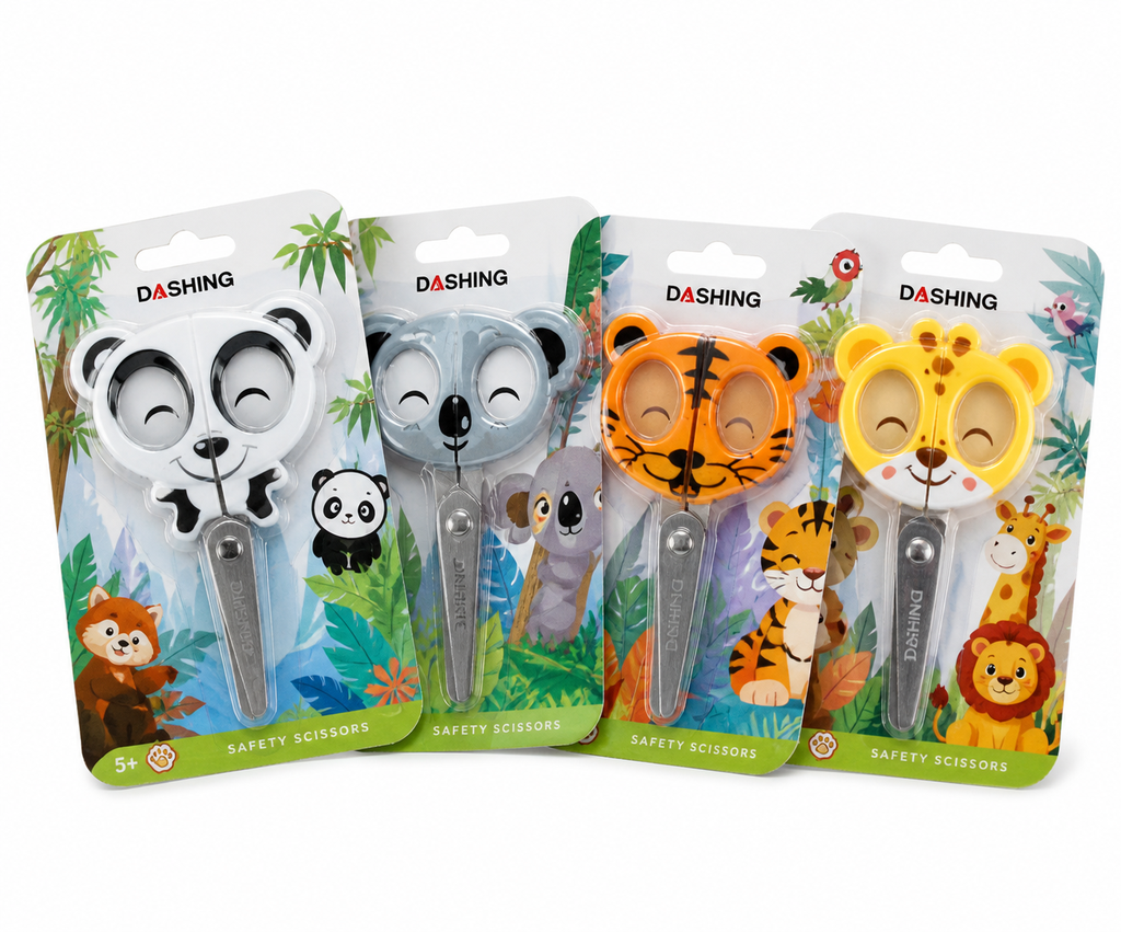 DASHING - Tijeras Infantiles Animales x1