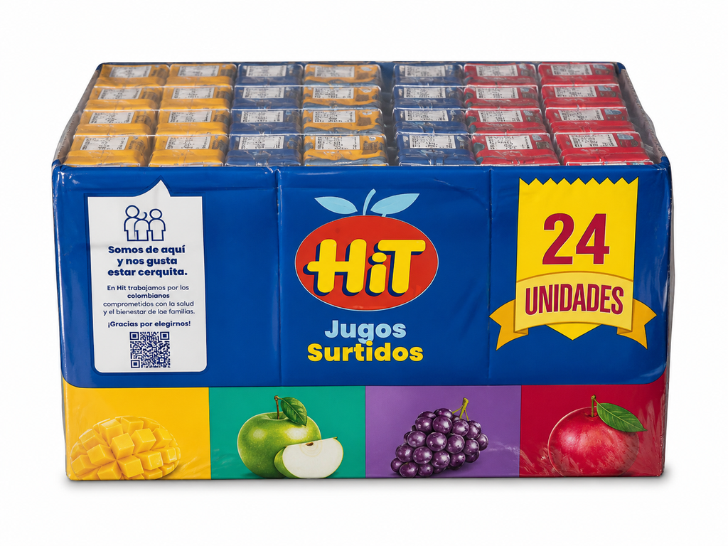 HIT - Jugos Surtidos 24 Unidades