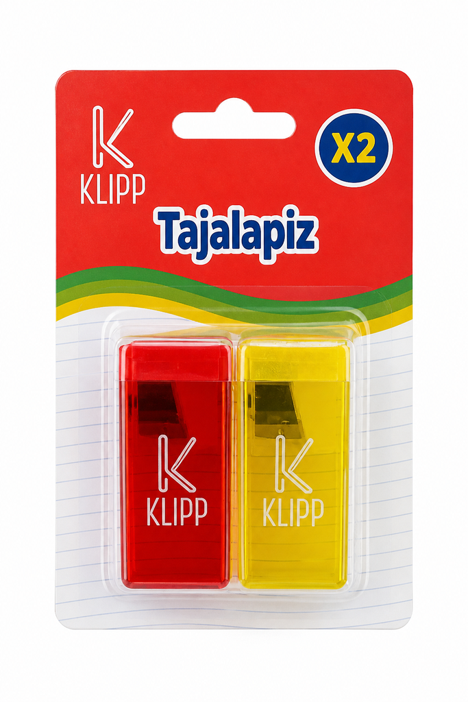 KLIPP - Tajalapiz Traslucido X2