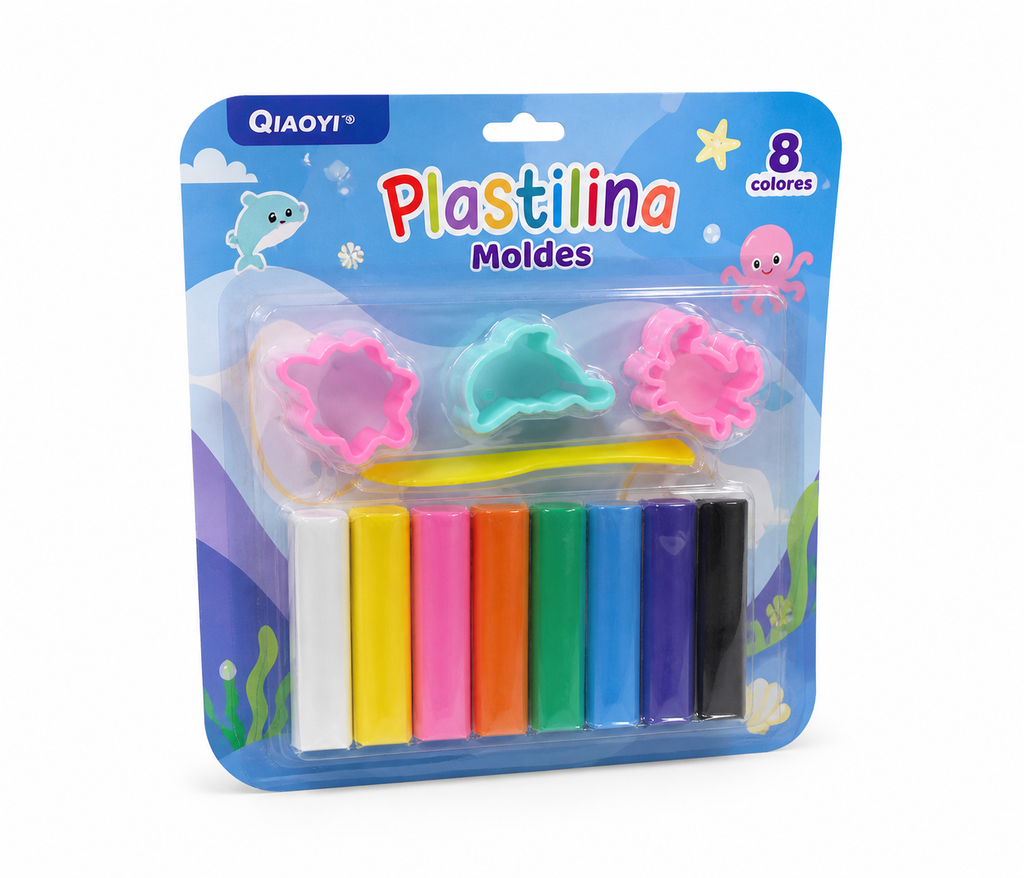 QIAOYI - Plastilina Con Moldes
