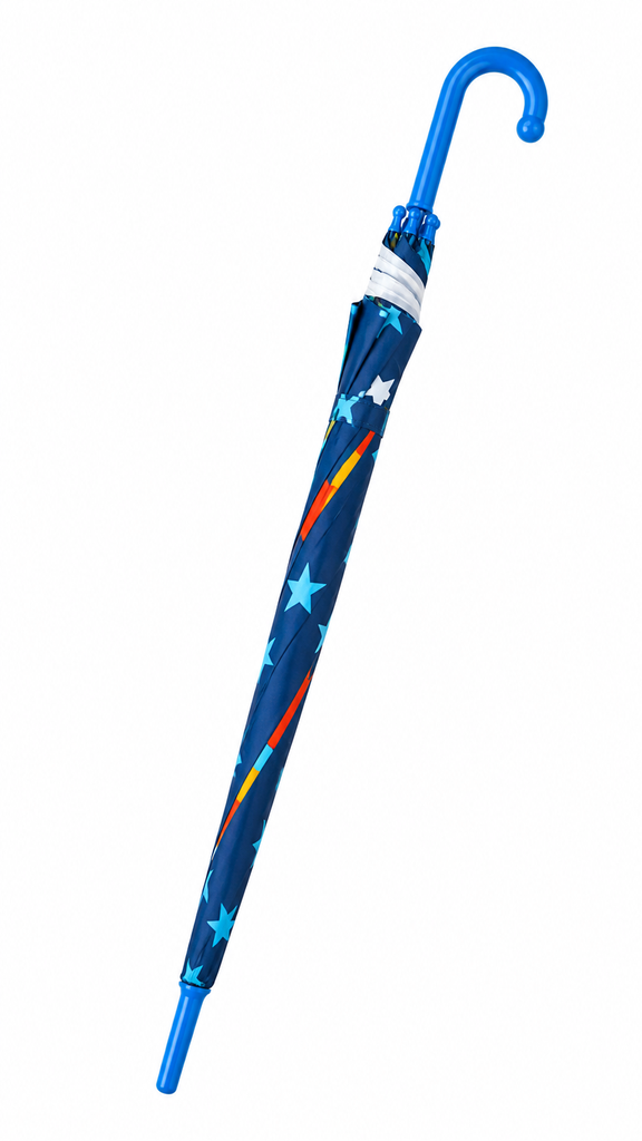 Sombrilla Infantil Azul Estrellas