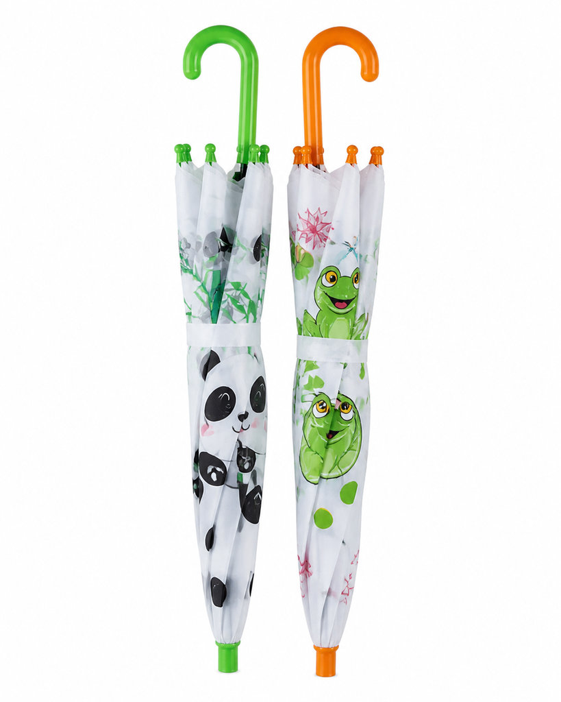 Sombrillas Infantiles Panda Y Rana